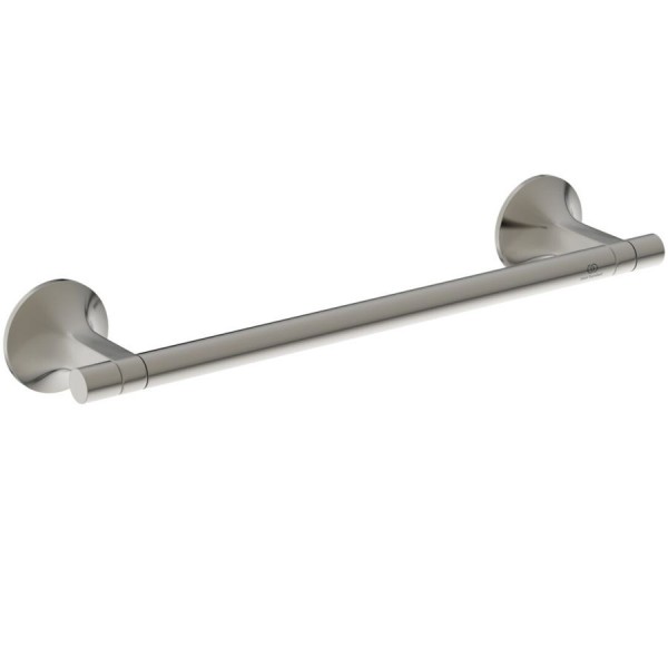 Towel 30cm Fixed material: Brass single, color: Chrome surface: Brushed Towel rails Towel 30cm Fixed material: Brass single, color: Chrome surface: Brushed Towel rails
