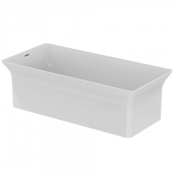 Bathtub Free standing/ Built-in 176x84 material: Solid Surface surface: Matt, color: White no grab bars Free standing/ Built-in