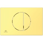 Πλακέτα εντοιχιζόμενου καζανακίου magnetic grey από ABS διπλής ενέργειας μηχανικά, χρώμα: Γκρι επιφάνεια: Βουρτσισμένη Πλακέτες