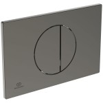 Flush wall plates for concealed cistern Actuation dual flush valve material: ABS, color: Gold surface: Brushed Flush plates Flush wall plates for concealed cistern Actuation dual flush valve material: ABS, color: Gold surface: Brushed Flush plates
