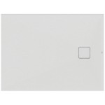 Ντουζιέρα ορθογώνια 120x90x3,5 από συνθετικό silk white, χρώμα: Λευκό επιφάνεια: Ματ Ορθογώνιες
