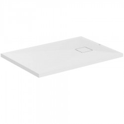 Shower tray Rectangular 100x70x3,5 material: Synthetic, color: White surface: Matt Rectangular