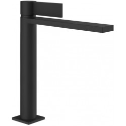 Wash basin tap Deck-mounted for free-standing washbasin material: Brass mixer Without waste, color: Black surface: Matt Deck-mounted