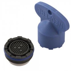 Περλέιτορ (Φίλτρο μπαταρίας) & κλειδί, νιπτήρος από πλαστικό, χρώμα: Χρωμέ Περλέιτορ