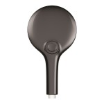 Shower head 3 jets 130, color: Grey surface: Glossy Hand showers