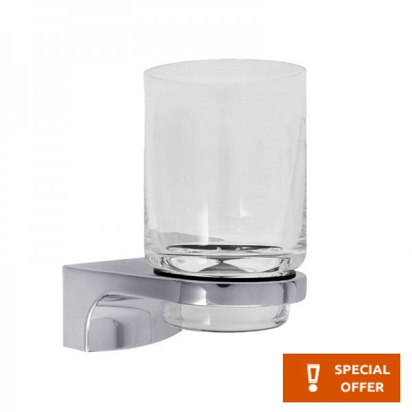 Cupholder material: Brass Wall-mounted, color: Chrome surface: Glossy Cupholder material: Brass Wall-mounted, color: Chrome surface: Glossy