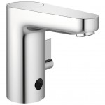 Wash basin tap Deck-mounted electronic material: Brass Without waste Μ size, color: Chrome surface: Glossy Deck-mounted