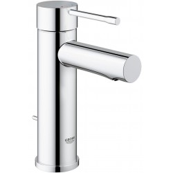 Wash basin tap Deck-mounted material: Brass mixer With pop-up waste set Μ size S-Size, color: Chrome surface: Glossy Deck-mounted