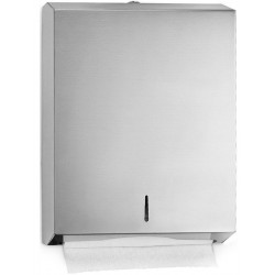 Χαρτομαντηλοθήκη 600 τεμ από inox, χρώμα: Χρωμέ επιφάνεια: Βουρτσισμένη