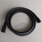 Σπιράλ 150cm από πλαστικό Black Matt, χρώμα: Μαύρο επιφάνεια: Ματ Σπιράλ τηλεφώνου