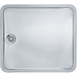 Sink Stainless (Steel) 44x49 material: Inox surface: Matt free nested 1 bowl, color: Chrome Stainless steel Sink Stainless (Steel) 44x49 material: Inox surface: Matt free nested 1 bowl, color: Chrome Stainless steel