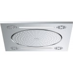 Shower head Ceiling-mounted 38,1x45,6 material: Brass, style: 3 sprays, color: Chrome surface: Glossy Overhead showers Shower head Ceiling-mounted 38,1x45,6 material: Brass, style: 3 sprays, color: Chrome surface: Glossy Overhead showers