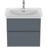 Furniture base with washbasin 60x44x54,5 material: Lacquer 1 basin wall mounted, color: Grey Cabinets with wash basin Furniture base with washbasin 60x44x54,5 material: Lacquer 1 basin wall mounted, color: Grey Cabinets with wash basin