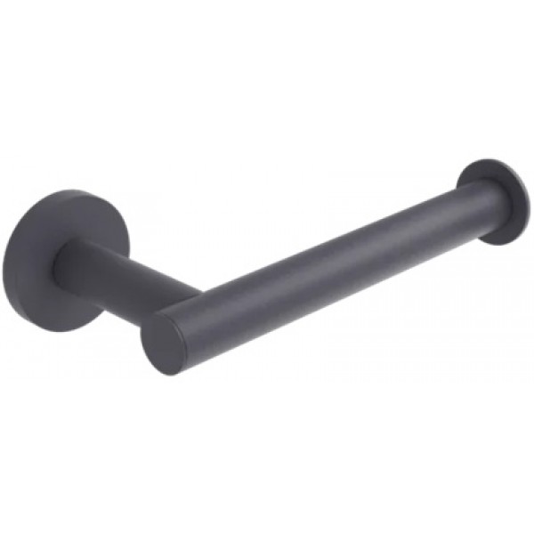 Paper holder no cover material: Brass, color: Grey surface: Matt Toilet paper holders