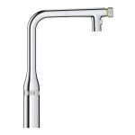 Kitchen tap Deck-mounted material: Brass With Pull-Out Spray 2 jets, color: Chrome surface: Glossy Kitchen tap Deck-mounted material: Brass With Pull-Out Spray 2 jets, color: Chrome surface: Glossy