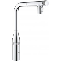 Kitchen tap Deck-mounted material: Brass With Pull-Out Spray 2 jets, color: Chrome surface: Glossy