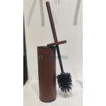 Brush (broom) Floor standing material: Brass, color: Brown surface: Matt Toilet brush holders Brush (broom) Floor standing material: Brass, color: Brown surface: Matt Toilet brush holders