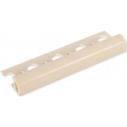 Προφίλ PVC 10mm x2,7m, στρογγυλεμένο, Ivory από PVC Προφίλ καμπίνας ντουζιέρας