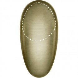 Wash basin tap Deck-mounted material: Brass mixer S size Without waste, color: Gold surface: Brushed Deck-mounted