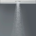 Ντους (Jet) Flat Rain, χρώμα: Χρωμέ από ορείχαλκο επιφάνεια: Γυαλιστερή Ντους
