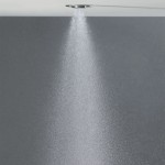 Ντους (Jet) Flat Mist, χρώμα: Χρωμέ από ορείχαλκο επιφάνεια: Γυαλιστερή Ντους