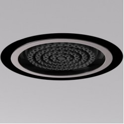 Shower (jet), color: Chrome material: Brass surface: Glossy Wall-mounted shower heads