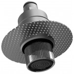 Ντους (Jet) Texture P rain, χρώμα: Χρωμέ από ορείχαλκο επιφάνεια: Γυαλιστερή Ντους