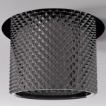 Shower (jet) Texture G, color: Chrome material: Brass surface: Glossy Wall-mounted shower heads