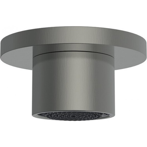 Ντους (Jet) Flat rain, brushed nickel, χρώμα: Χρωμέ από ορείχαλκο επιφάνεια: Βουρτσισμένη Ντους