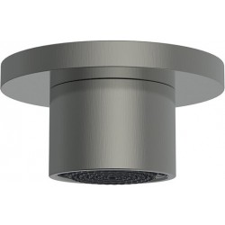 Shower (jet), color: Chrome material: Brass surface: Brushed Wall-mounted shower heads