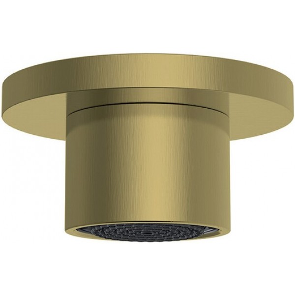 Ντους (Jet) Flat Energy, Brushed Gold, χρώμα: Χρυσό από ορείχαλκο επιφάνεια: Βουρτσισμένη Ντους Ντους (Jet) Flat Energy, Brushed Gold, χρώμα: Χρυσό από ορείχαλκο επιφάνεια: Βουρτσισμένη Ντους