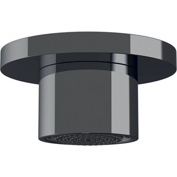 Ντους (Jet) Flat Mikado, Black Chrome, χρώμα: Μαύρο από ορείχαλκο επιφάνεια: Γυαλιστερή Ντους