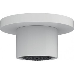 Shower (jet) Flat Mikado White Matt, color: White material: Brass surface: Matt Wall-mounted shower heads