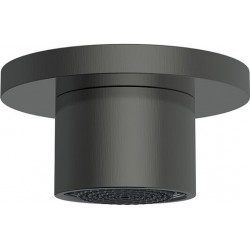 Ντους (Jet) Flat Laminar, Brushed Black chrome, χρώμα: Μαύρο από ορείχαλκο επιφάνεια: Βουρτσισμένη Ντους