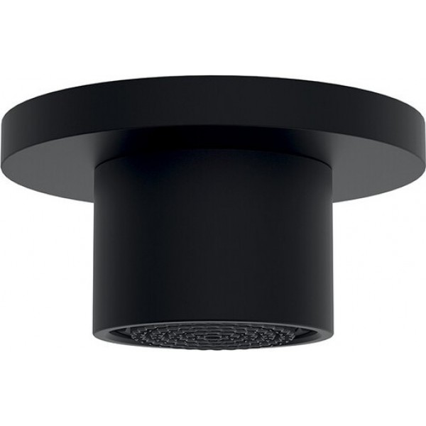 Ντους (Jet) Flat Laminar, Black matt, χρώμα: Μαύρο από ορείχαλκο επιφάνεια: Ματ Ντους