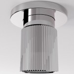Shower (jet), color: Chrome material: Brass surface: Glossy Wall-mounted shower heads Shower (jet), color: Chrome material: Brass surface: Glossy Wall-mounted shower heads