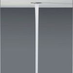 Shower (jet), color: Black material: Brass surface: Matt Wall-mounted shower heads