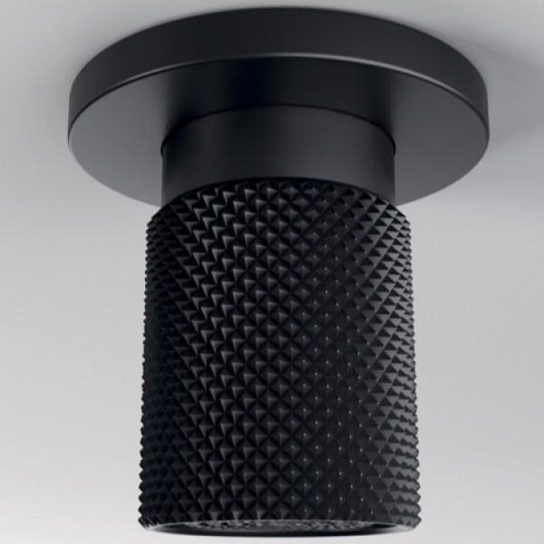 Shower (jet), color: Black material: Brass surface: Matt Wall-mounted shower heads