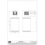 Dispenser από ορείχαλκο επικαθήμενος τύπος Black Metal Brushed PVD, χρώμα: Μαύρο επιφάνεια: Βουρτσισμένη Dispenser Dispenser από ορείχαλκο επικαθήμενος τύπος Black Metal Brushed PVD, χρώμα: Μαύρο επιφάνεια: Βουρτσισμένη Dispenser