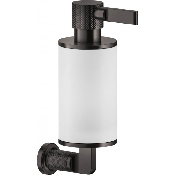 Dispenser από ορείχαλκο επίτοιχος τύπος Black Metal Brushed PVD, χρώμα: Λευκό/Μαύρο επιφάνεια: Βουρτσισμένη Dispenser Dispenser από ορείχαλκο επίτοιχος τύπος Black Metal Brushed PVD, χρώμα: Λευκό/Μαύρο επιφάνεια: Βουρτσισμένη Dispenser