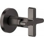 Shower tap Switch external part material: Brass Black Metal Brushed PVD surface: Brushed, color: Black Volume control valves
