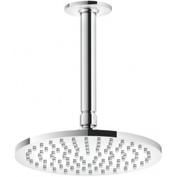 Shower head Ceiling-mounted 20x20 material: Brass, style: 1 spray, color: Chrome surface: Glossy Overhead showers