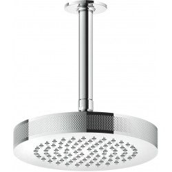 Shower head Ceiling-mounted 21,8x21,8 material: Brass, style: 1 spray, color: Chrome surface: Glossy Overhead showers
