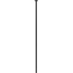 Spout (Nozzle) 160cm Ceiling-mounted material: Brass, color: Black surface: Brushed Bath spouts Spout (Nozzle) 160cm Ceiling-mounted material: Brass, color: Black surface: Brushed Bath spouts
