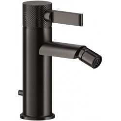 Bidet mixer material: Brass, color: Black surface: Brushed Deck-mounted