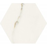 Πλακάκια δαπέδου 25x21,6 Ιταλίας naturale, esagona, 9mm, στυλ: μαρμάρου rettificato Α’ διαλογής επιφάνεια: Ματ, απόχρωση: Λευκό/Μπεζ Πλακάκια φόντο