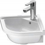 Washbasin Wall-mounted 43x38 With 1 bowl With hole in the middle With overflow material: Porcelain, color: White surface: Glossy Wall-mounted Washbasin Wall-mounted 43x38 With 1 bowl With hole in the middle With overflow material: Porcelain, color: White surface: Glossy Wall-mounted