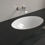 Νιπτήρας υποκαθήμενος 56x38 από πορσελάνη (66x47), Ceramic Plus με υπερχείλιση, χρώμα: Λευκό επιφάνεια: Γυαλιστερή Υποκαθήμενοι