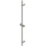 Shower slider rail 90cm material: Inox AISI304 Simple, color: Chrome surface: Brushed Shower slider rails Shower slider rail 90cm material: Inox AISI304 Simple, color: Chrome surface: Brushed Shower slider rails
