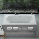 Bathtub Built-in 180x80 material: Solid Surface surface: Matt, color: White Built-in